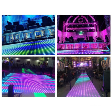 100pixel Acrylic Disco Wedding Party Decoration Use LED Video Dance Floor Tile